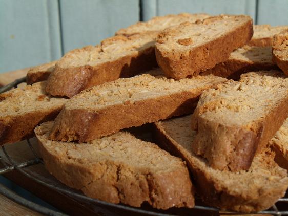 Croquants aux amandes, présentation