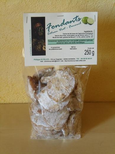 Fondants Citron Vert - Fenouil, paquet