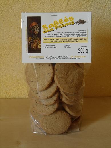 Sablés aux Poivres, paquet